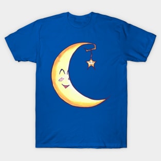 Good Night Moon Cartoon T-Shirt